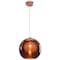 Access Lighting Glow, Pendant, Brushed Copper Finish, Copper Glass 28102-BCP/CP - alternate 1